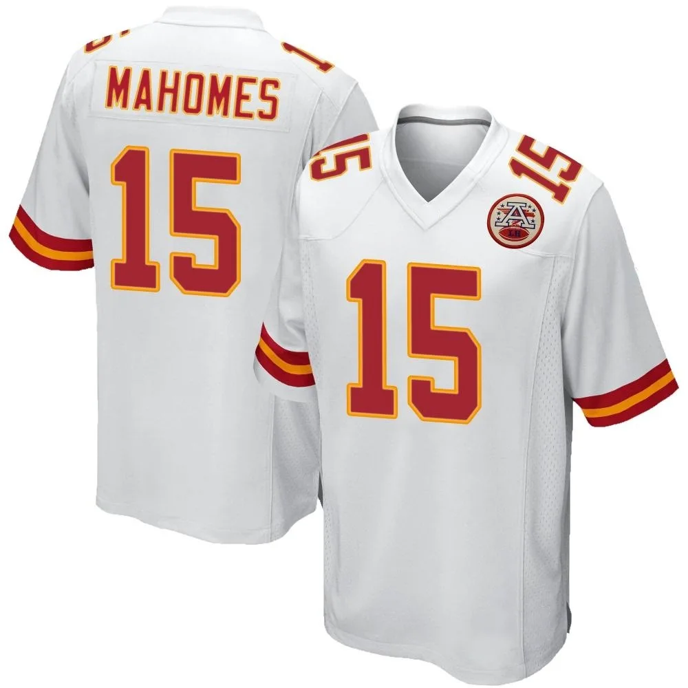 Men's Kansas City Chiefs Patrick Mahomes Nike Game White Jersey Men's Kansas City Chiefs Patrick Mahomes Nike Game White Jersey