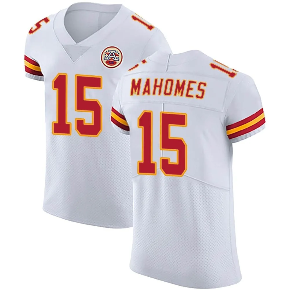 Men's Kansas City Chiefs Patrick Mahomes Nike Vapor Untouchable Elite White Jersey Men's Kansas City Chiefs Patrick Mahomes Nike Vapor Untouchable Elite White Jersey