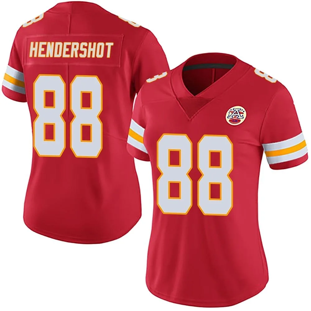 Women's Kansas City Chiefs Peyton Hendershot Nike Team Color Vapor Untouchable Limited Red Jersey Women's Kansas City Chiefs Peyton Hendershot Nike Team Color Vapor Untouchable Limited Red Jersey