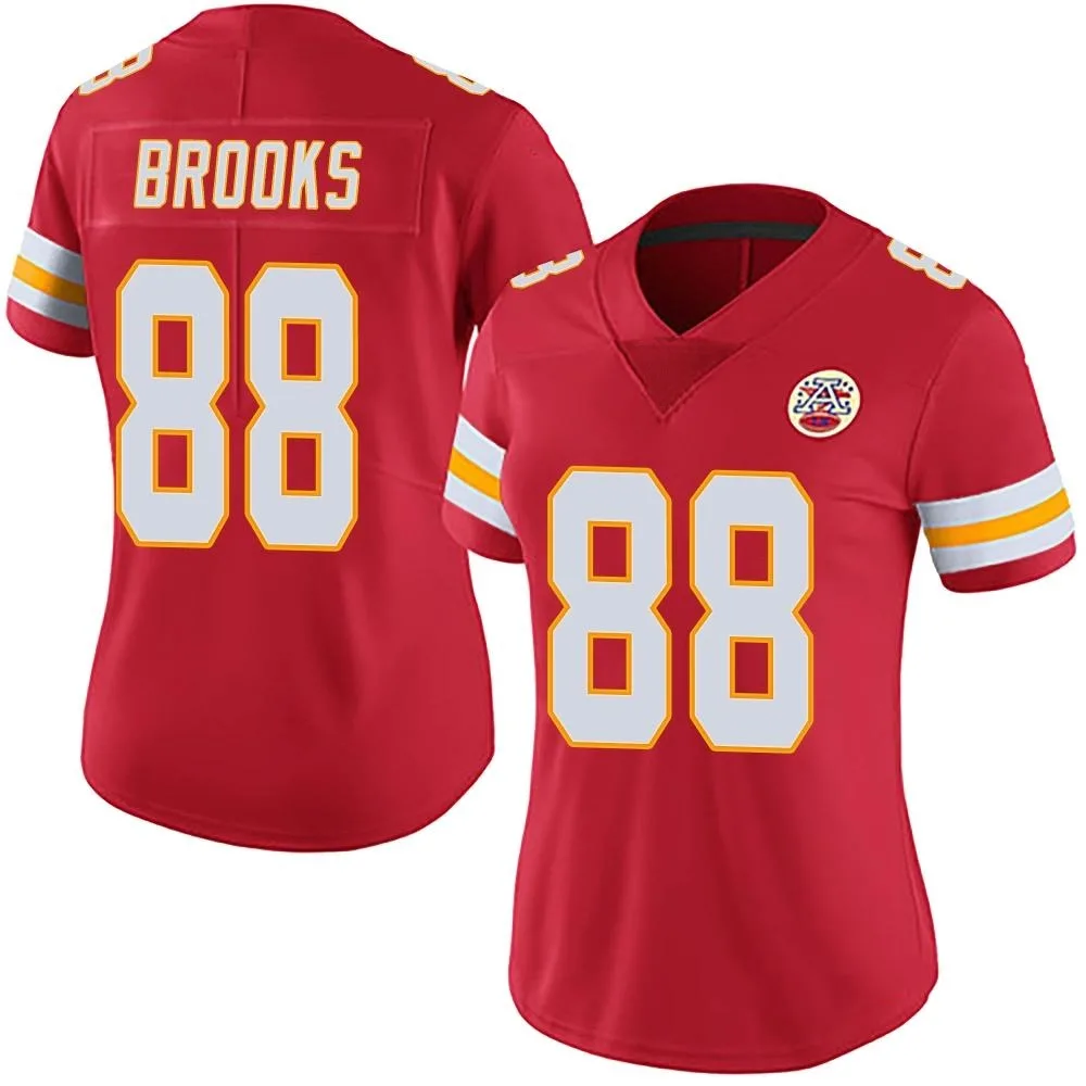 Women's Kansas City Chiefs Phillip Brooks Nike Team Color Vapor Untouchable Limited Red Jersey Women's Kansas City Chiefs Phillip Brooks Nike Team Color Vapor Untouchable Limited Red Jersey