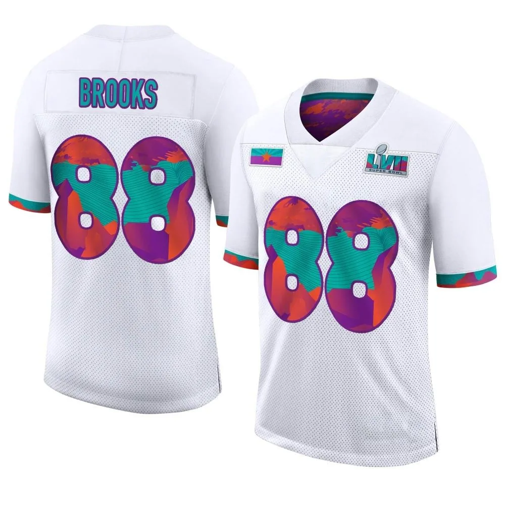 Youth Kansas City Chiefs Phillip Brooks Nike Super Bowl LVII Limited White Jersey Youth Kansas City Chiefs Phillip Brooks Nike Super Bowl LVII Limited White Jersey