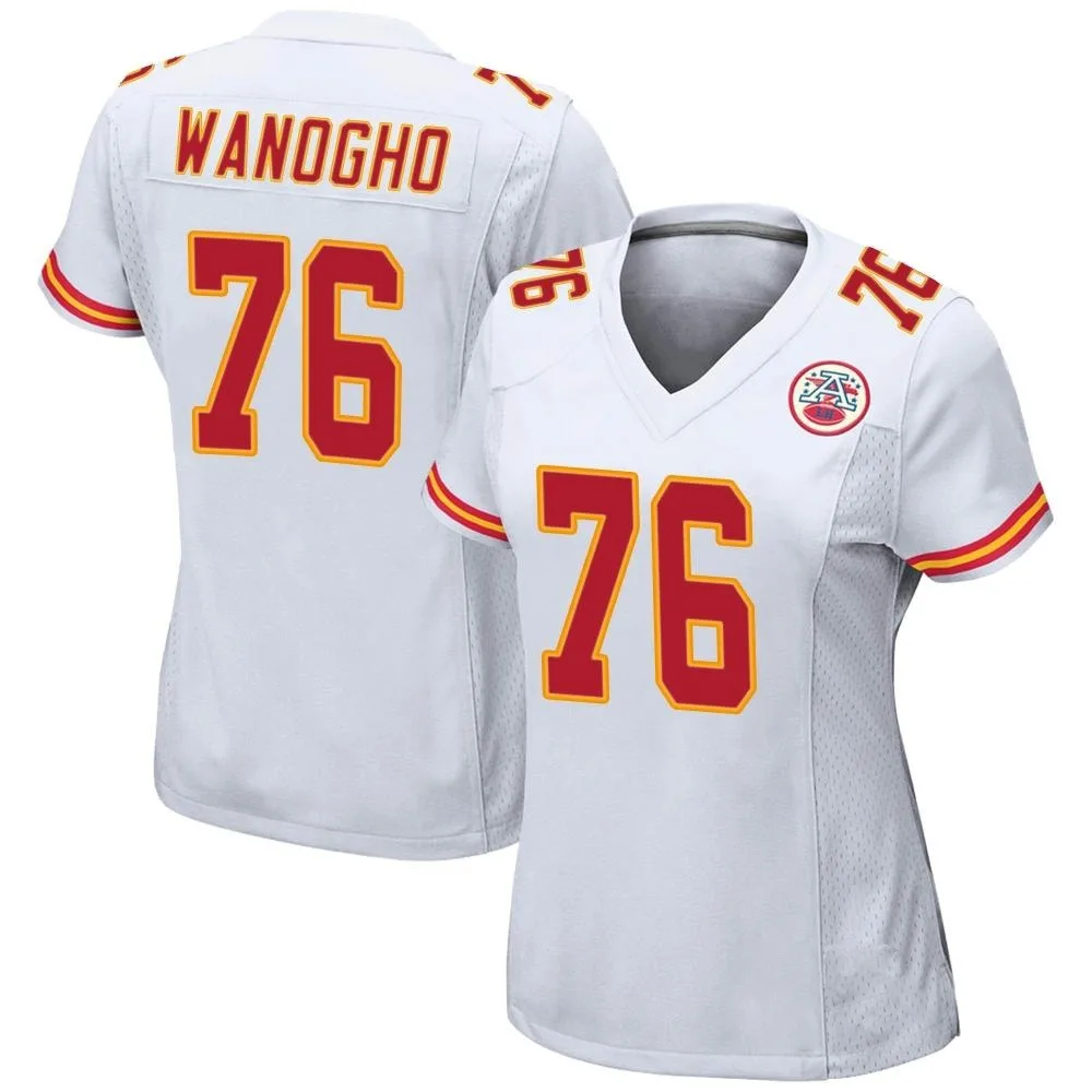 Women's Kansas City Chiefs Prince Tega Wanogho Nike Game White Jersey Women's Kansas City Chiefs Prince Tega Wanogho Nike Game White Jersey