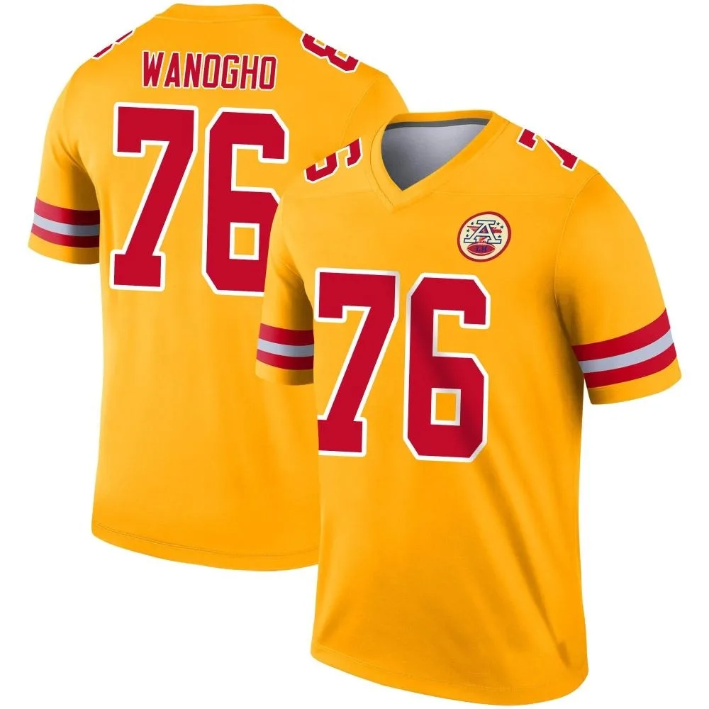 Youth Kansas City Chiefs Prince Tega Wanogho Nike Inverted Legend Gold Jersey Youth Kansas City Chiefs Prince Tega Wanogho Nike Inverted Legend Gold Jersey