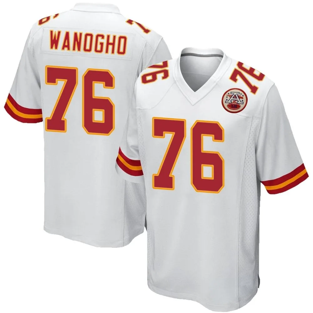 Youth Kansas City Chiefs Prince Tega Wanogho Nike Game White Jersey Youth Kansas City Chiefs Prince Tega Wanogho Nike Game White Jersey