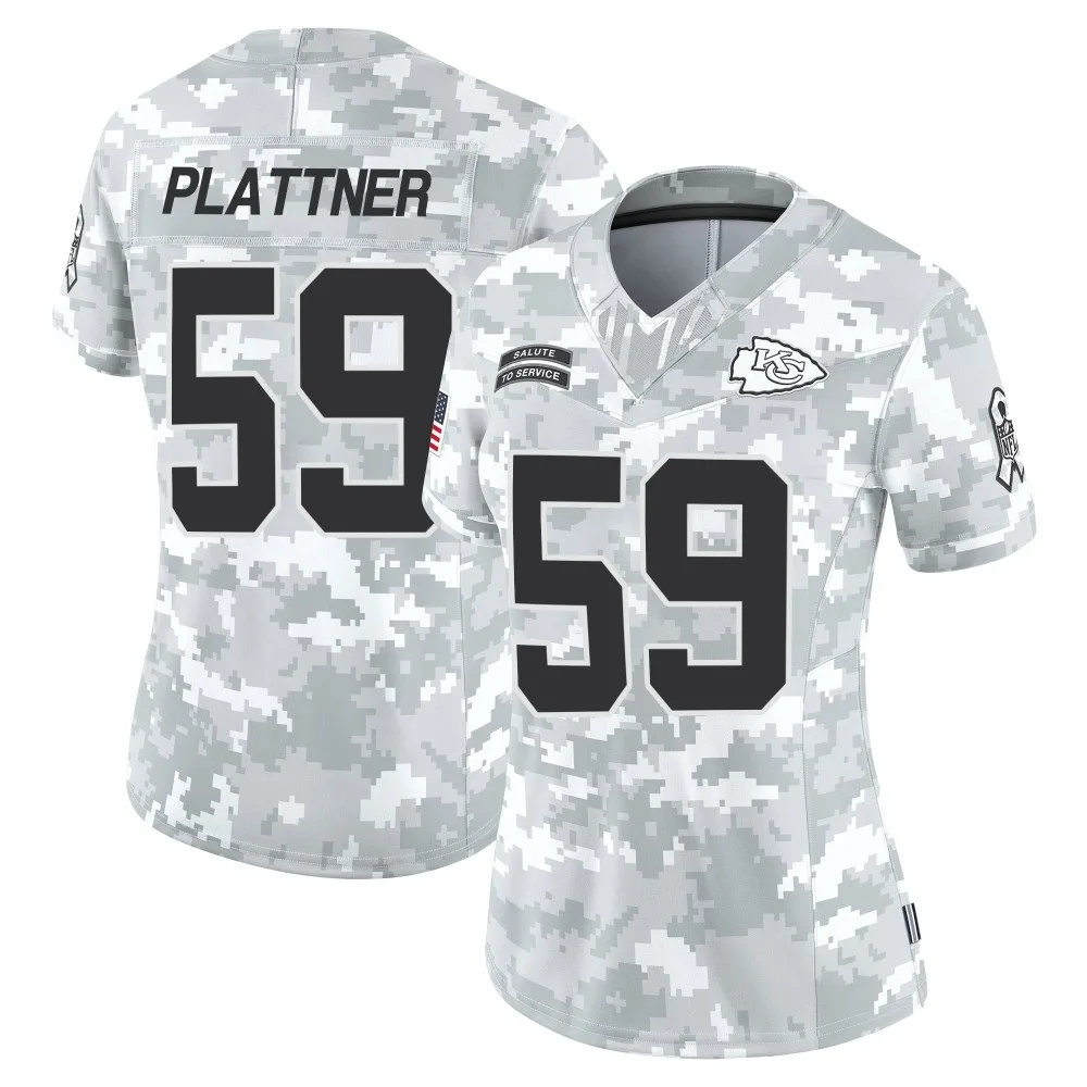 Women's Kansas City Chiefs Randen Plattner Nike 2024 Salute to Service Limited Arctic Camo Jersey Women's Kansas City Chiefs Randen Plattner Nike 2024 Salute to Service Limited Arctic Camo Jersey