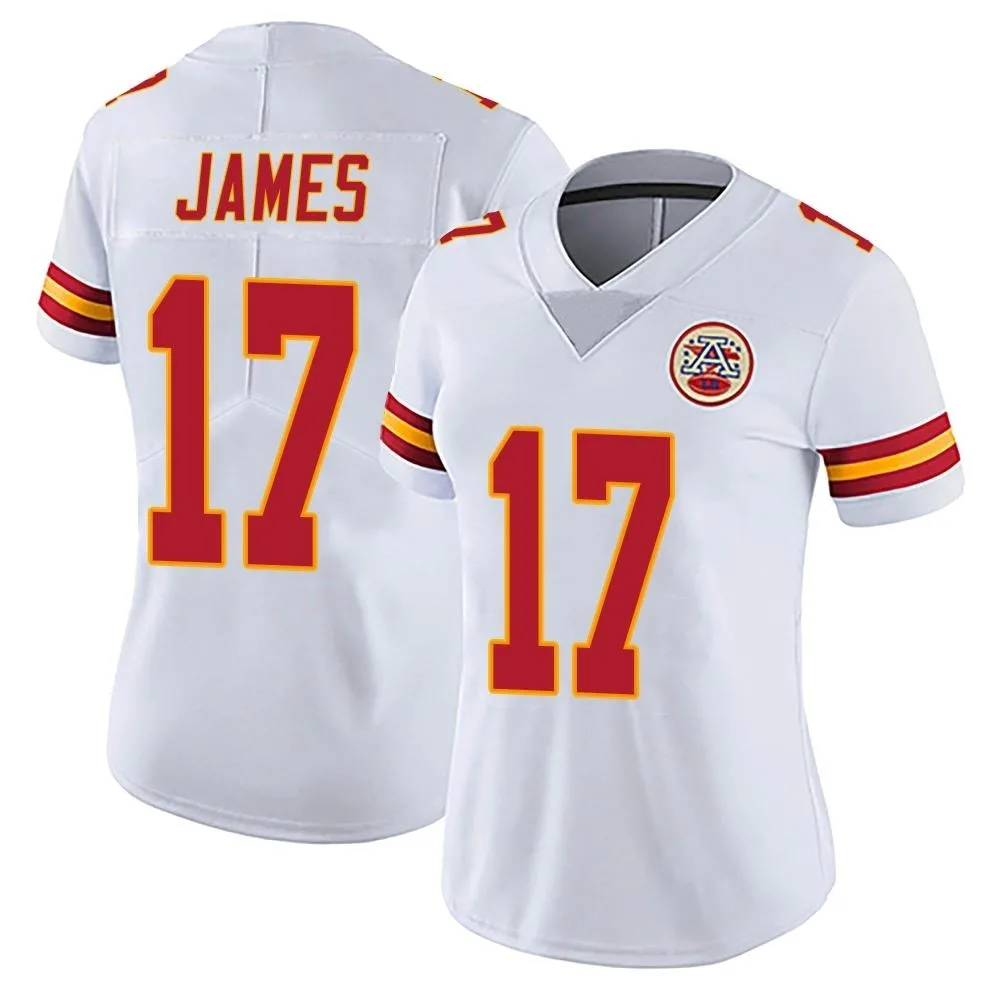 Women's Kansas City Chiefs Richie James Nike Vapor Untouchable Limited White Jersey Women's Kansas City Chiefs Richie James Nike Vapor Untouchable Limited White Jersey