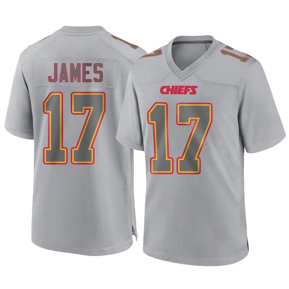 Youth Kansas City Chiefs Richie James Nike Atmosphere Fashion Game Gray Jersey Youth Kansas City Chiefs Richie James Nike Atmosphere Fashion Game Gray Jersey