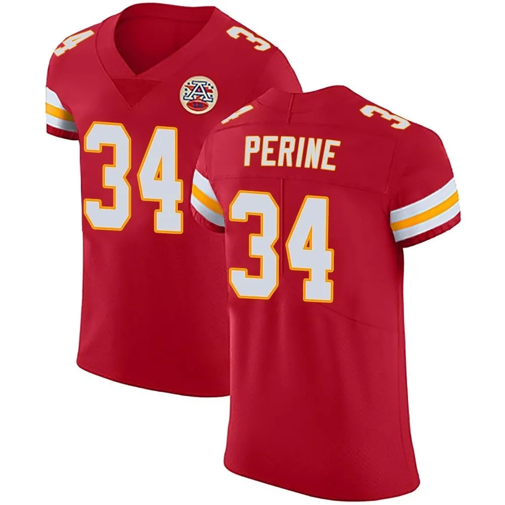 Men's Kansas City Chiefs Samaje Perine Nike Team Color Vapor Untouchable Elite Red Jersey Men's Kansas City Chiefs Samaje Perine Nike Team Color Vapor Untouchable Elite Red Jersey