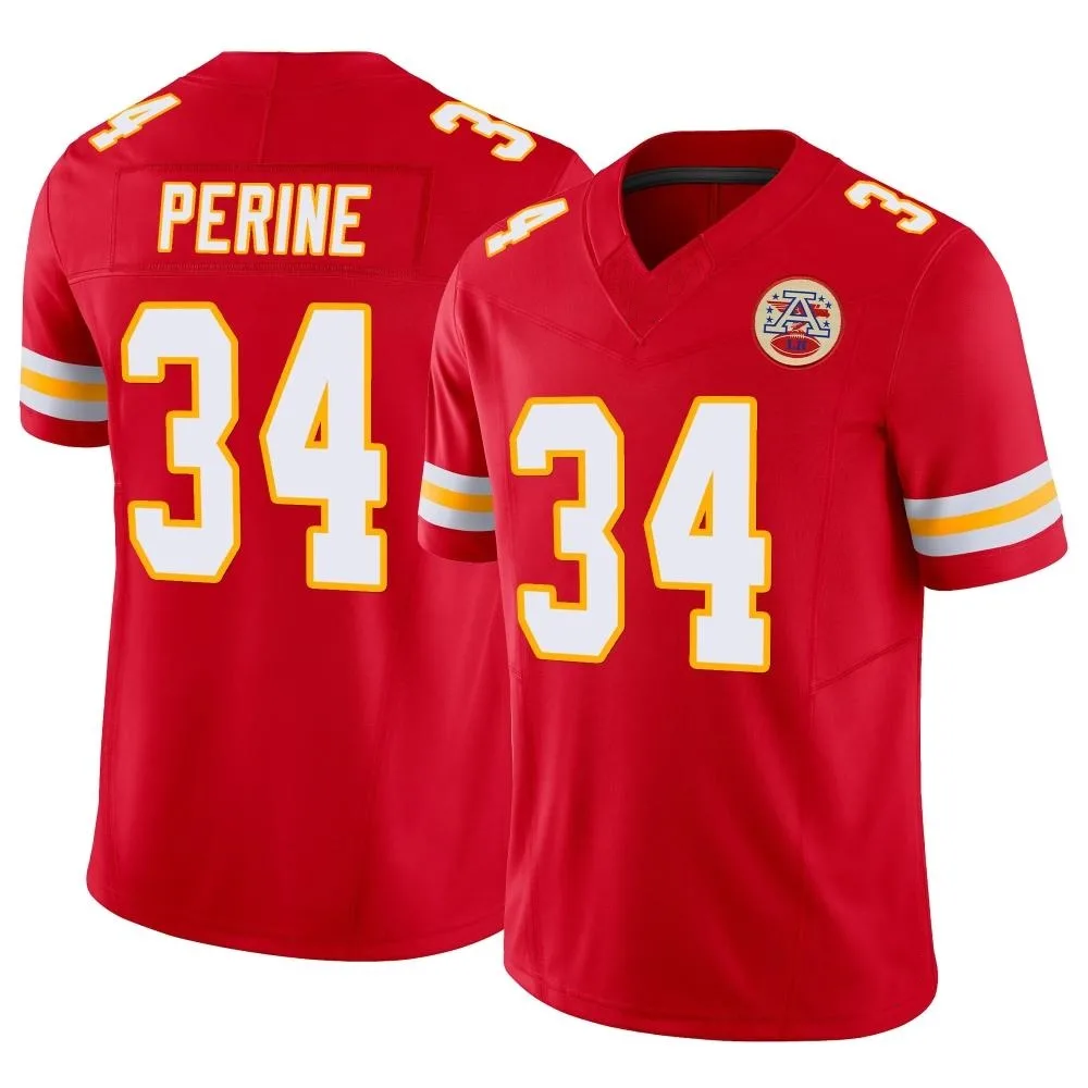 Youth Kansas City Chiefs Samaje Perine Nike Vapor F.U.S.E. Limited Red Jersey Youth Kansas City Chiefs Samaje Perine Nike Vapor F.U.S.E. Limited Red Jersey