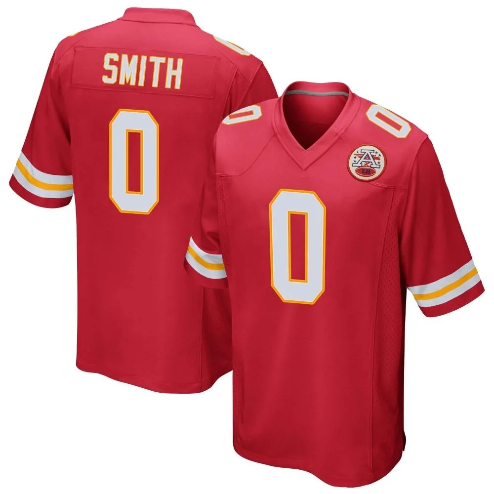 Youth Kansas City Chiefs Shi Smith Nike Team Color Game Red Jersey Youth Kansas City Chiefs Shi Smith Nike Team Color Game Red Jersey