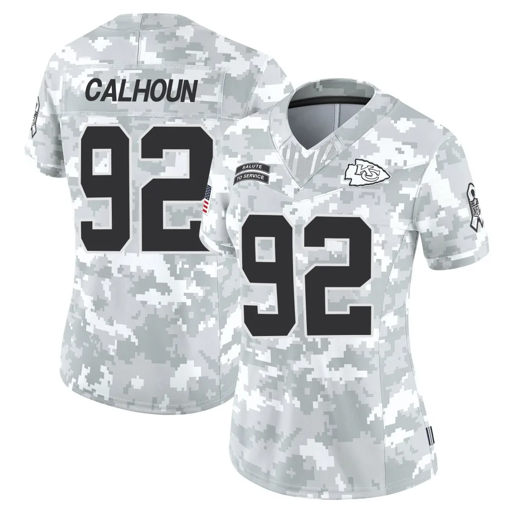 Women's Kansas City Chiefs Shilique Calhoun Nike 2024 Salute to Service Limited Arctic Camo Jersey Women's Kansas City Chiefs Shilique Calhoun Nike 2024 Salute to Service Limited Arctic Camo Jersey