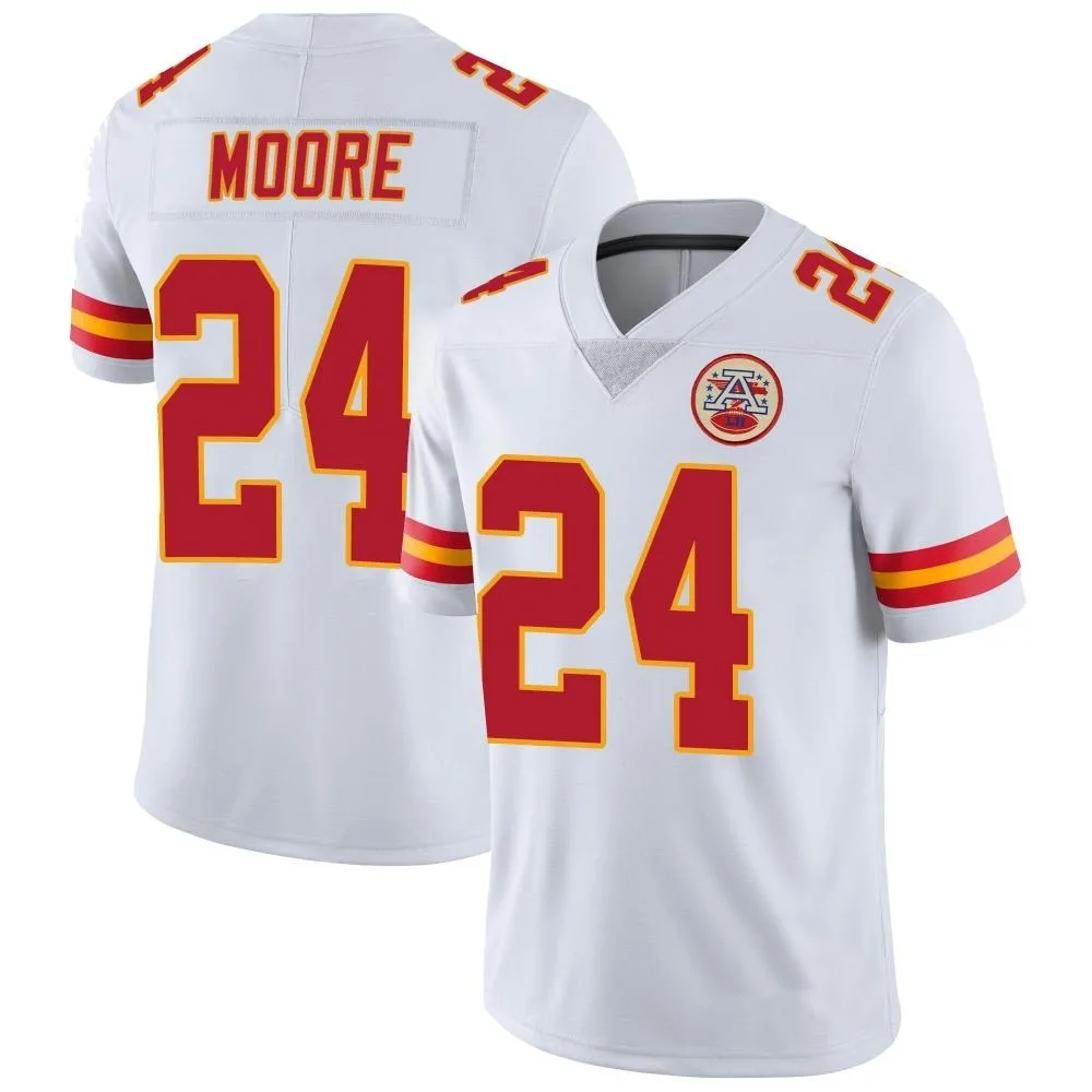 Youth Kansas City Chiefs Skyy Moore Nike Vapor Untouchable Limited White Jersey Youth Kansas City Chiefs Skyy Moore Nike Vapor Untouchable Limited White Jersey