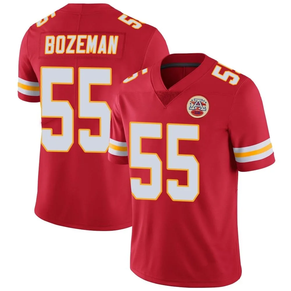 Youth Kansas City Chiefs Swayze Bozeman Nike Team Color Vapor Untouchable Limited Red Jersey Youth Kansas City Chiefs Swayze Bozeman Nike Team Color Vapor Untouchable Limited Red Jersey