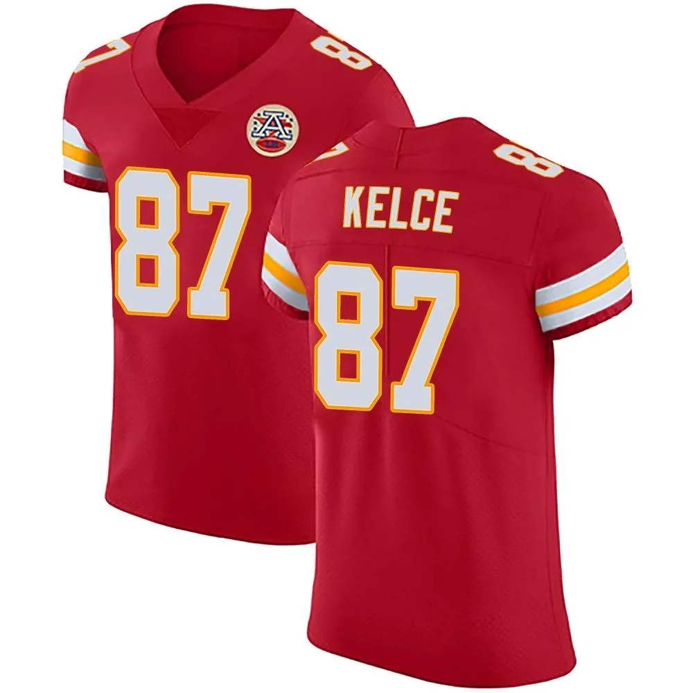 Men's Kansas City Chiefs Travis Kelce Nike Team Color Vapor Untouchable Elite Red Jersey Men's Kansas City Chiefs Travis Kelce Nike Team Color Vapor Untouchable Elite Red Jersey
