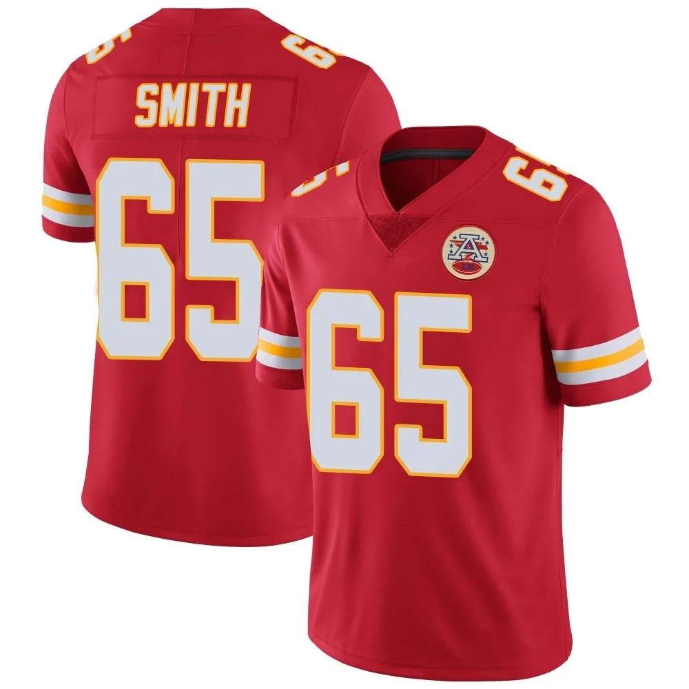 Youth Kansas City Chiefs Trey Smith Nike Team Color Vapor Untouchable Limited Red Jersey Youth Kansas City Chiefs Trey Smith Nike Team Color Vapor Untouchable Limited Red Jersey