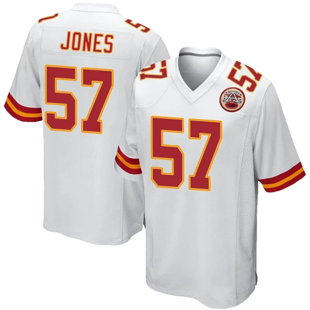 Men's Kansas City Chiefs Truman Jones Nike Game White Jersey Men's Kansas City Chiefs Truman Jones Nike Game White Jersey
