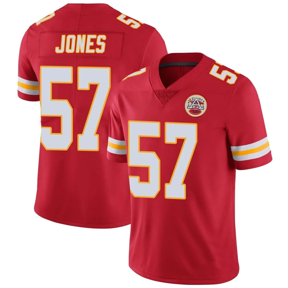 Men's Kansas City Chiefs Truman Jones Nike Team Color Vapor Untouchable Limited Red Jersey Men's Kansas City Chiefs Truman Jones Nike Team Color Vapor Untouchable Limited Red Jersey