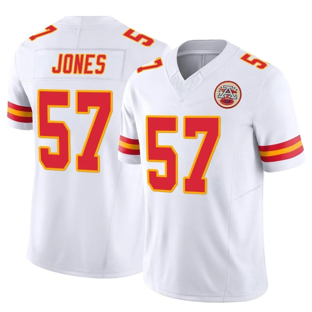 Men's Kansas City Chiefs Truman Jones Nike Vapor F.U.S.E. Limited White Jersey Men's Kansas City Chiefs Truman Jones Nike Vapor F.U.S.E. Limited White Jersey