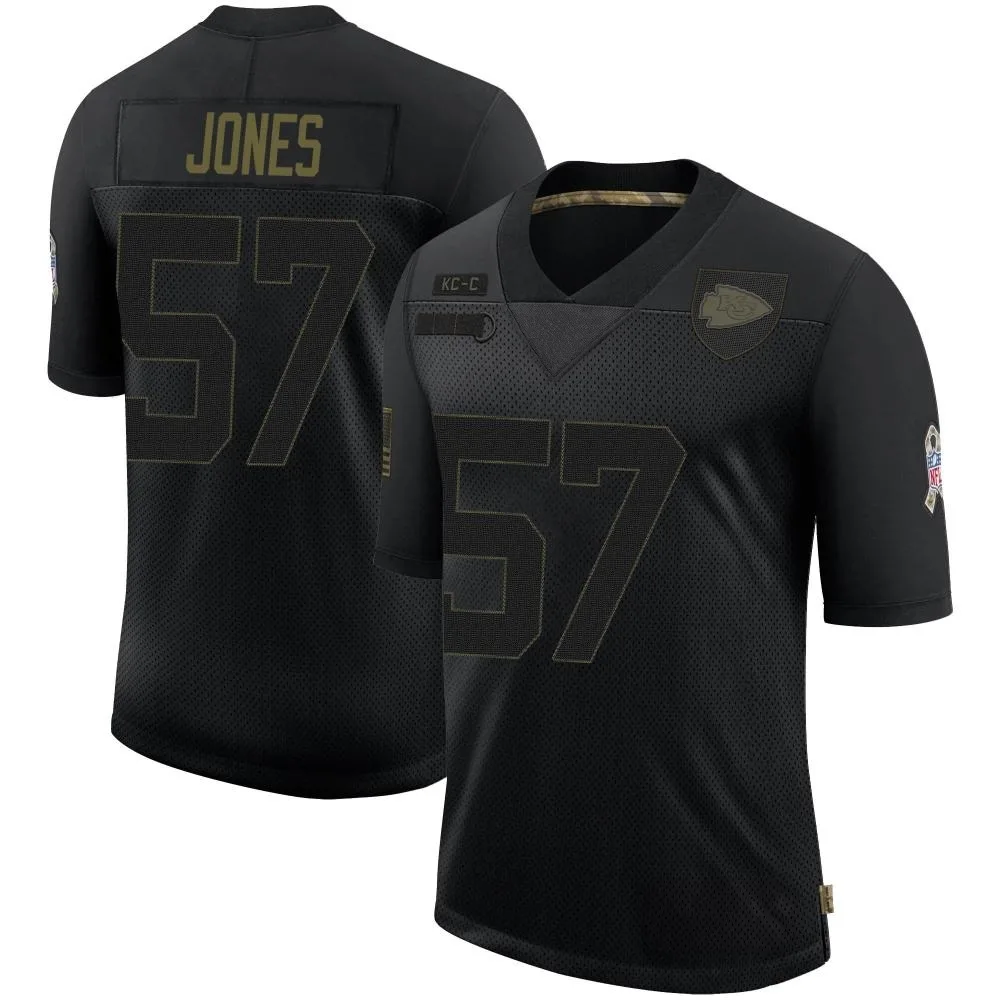 Youth Kansas City Chiefs Truman Jones Nike 2020 Salute To Service Limited Black Jersey Youth Kansas City Chiefs Truman Jones Nike 2020 Salute To Service Limited Black Jersey