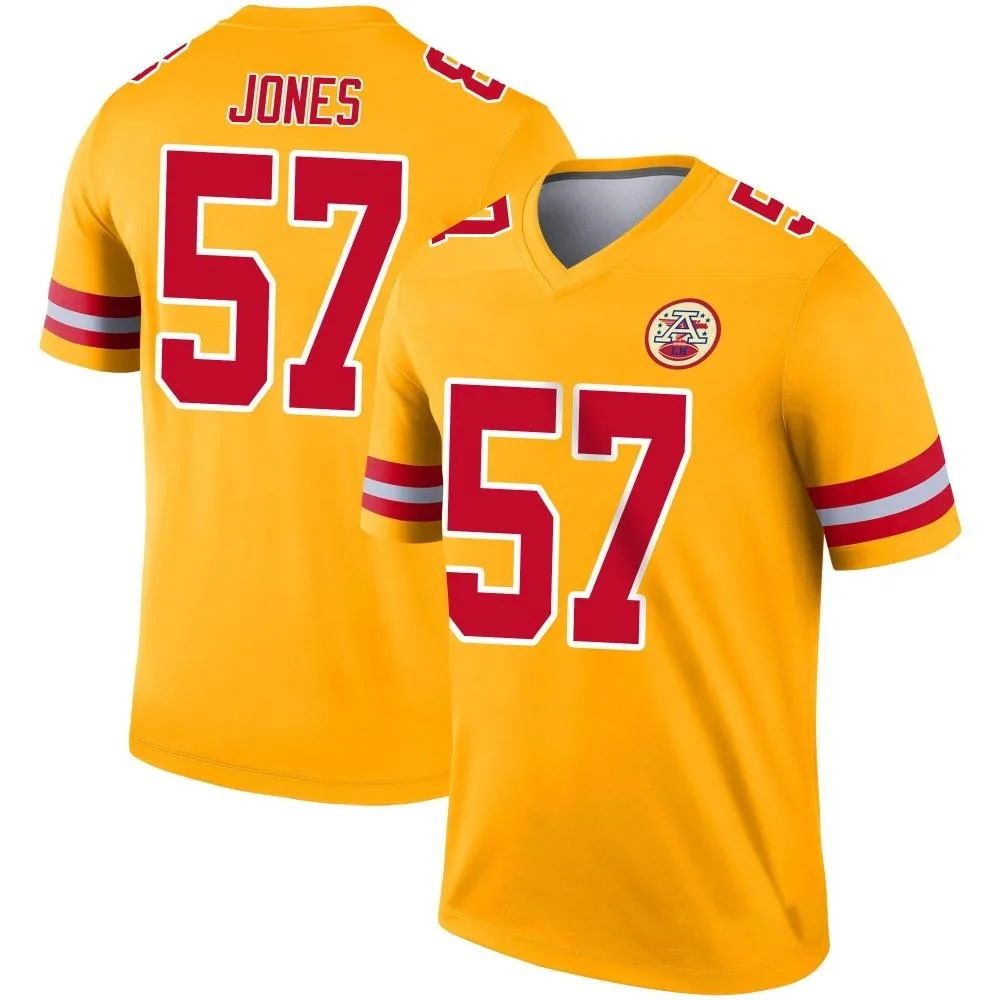 Youth Kansas City Chiefs Truman Jones Nike Inverted Legend Gold Jersey Youth Kansas City Chiefs Truman Jones Nike Inverted Legend Gold Jersey