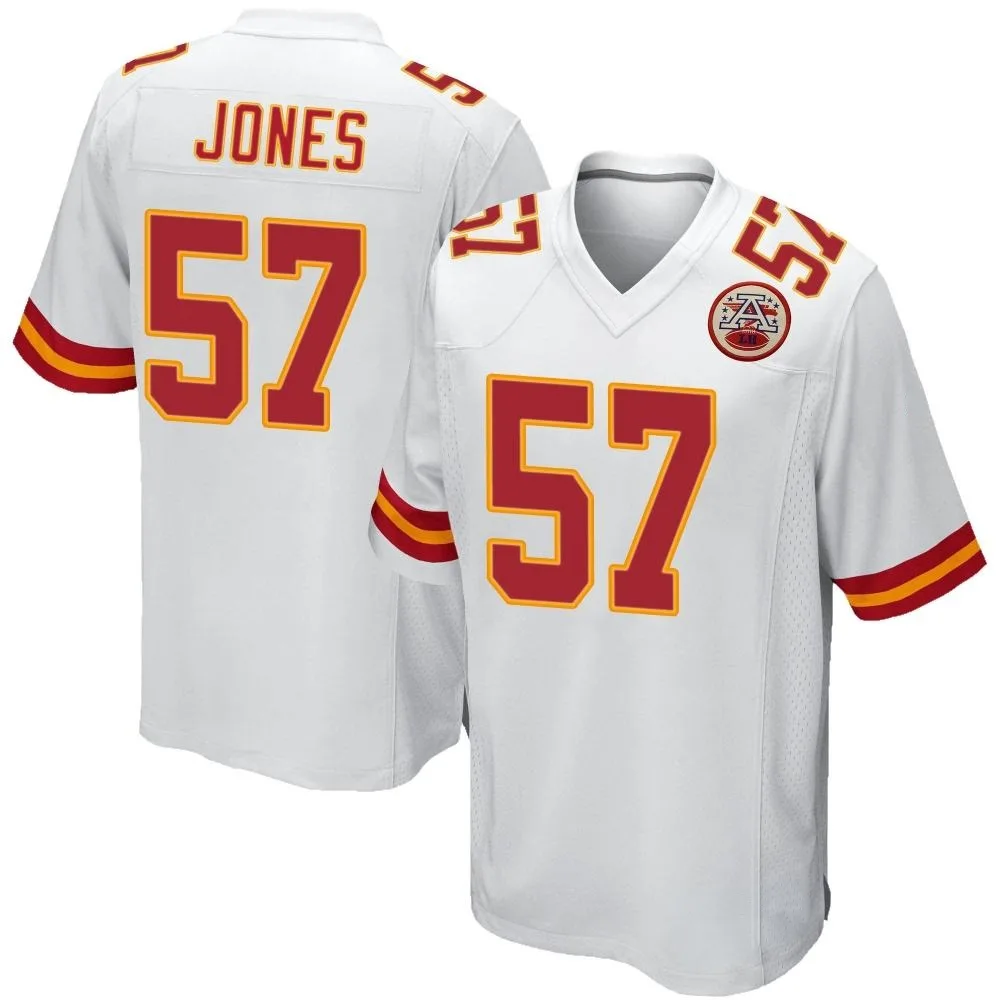 Youth Kansas City Chiefs Truman Jones Nike Game White Jersey Youth Kansas City Chiefs Truman Jones Nike Game White Jersey