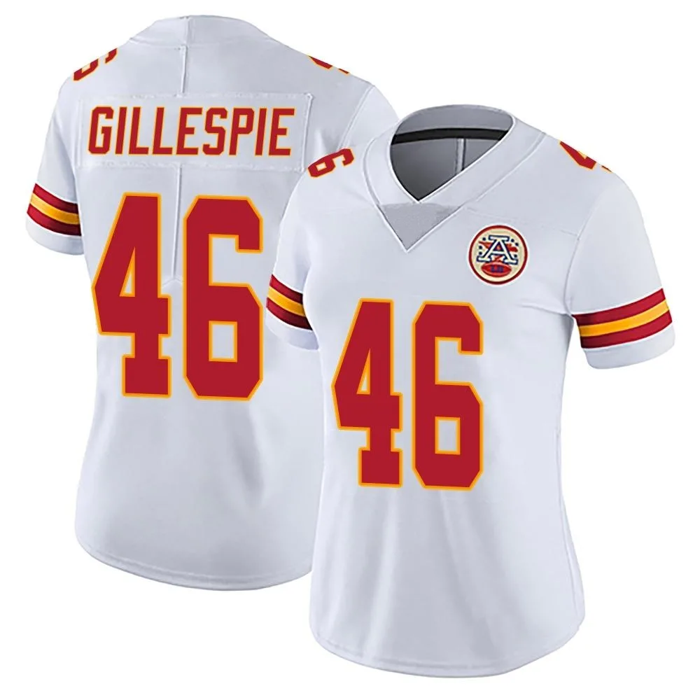 Women's Kansas City Chiefs Tyree Gillespie Nike Vapor Untouchable Limited White Jersey Women's Kansas City Chiefs Tyree Gillespie Nike Vapor Untouchable Limited White Jersey