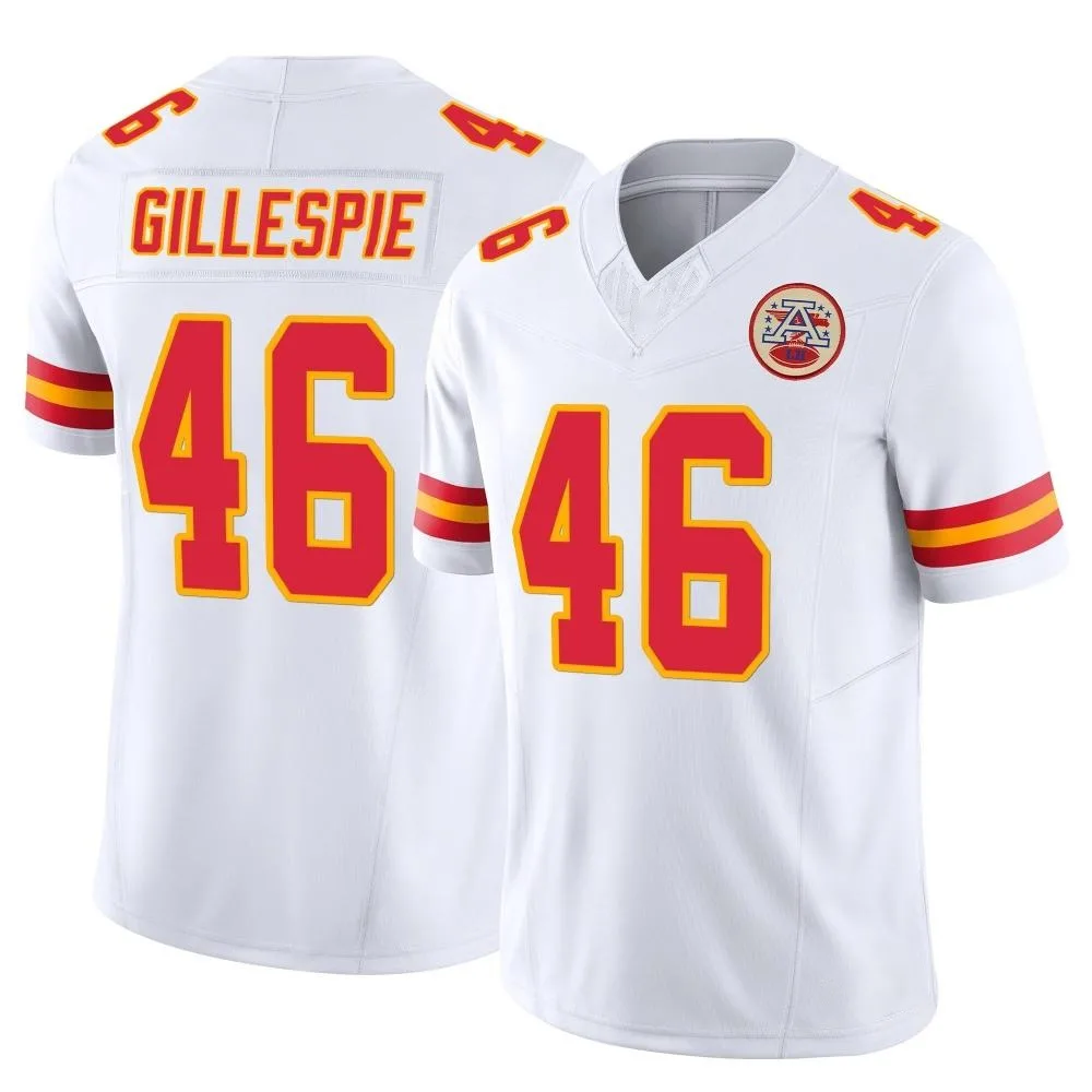 Youth Kansas City Chiefs Tyree Gillespie Nike Vapor F.U.S.E. Limited White Jersey Youth Kansas City Chiefs Tyree Gillespie Nike Vapor F.U.S.E. Limited White Jersey